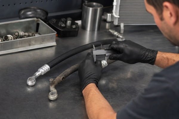 AC hose lifespan factors heat pressure refrigerant